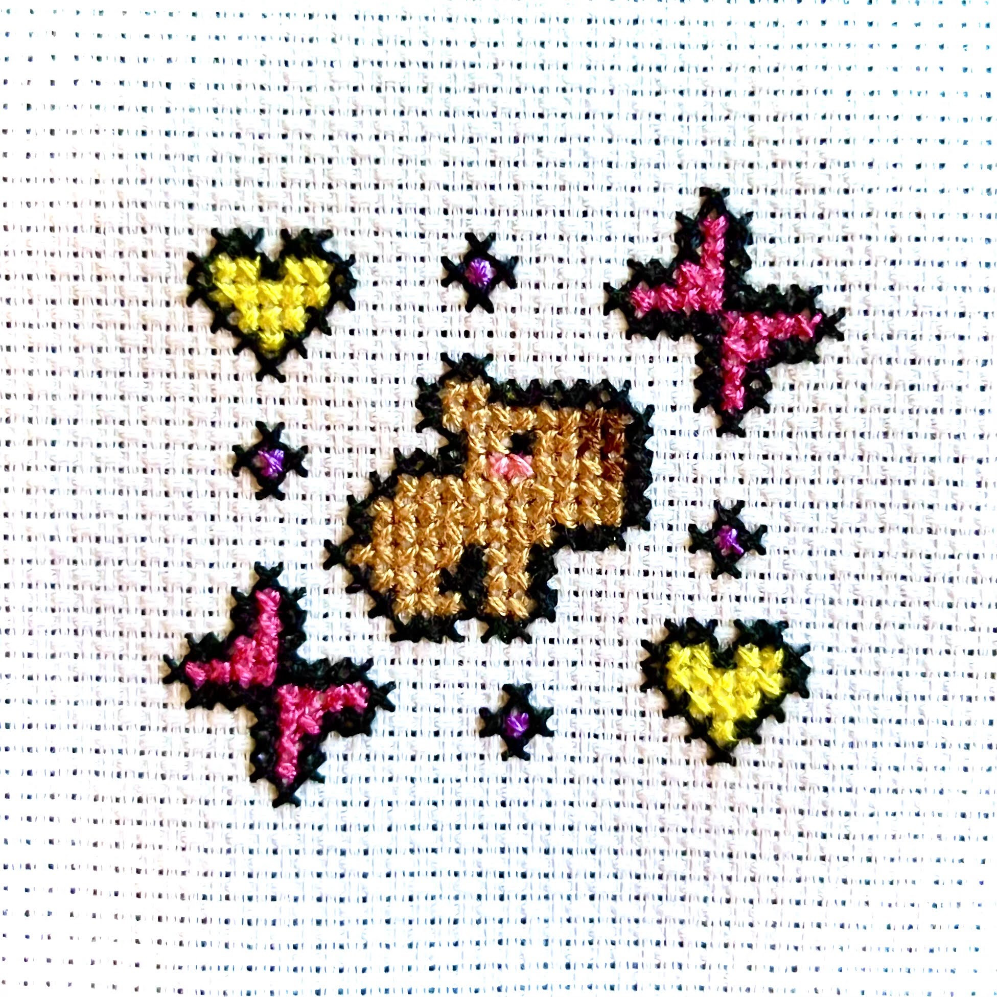 Capybara Cross Stitch